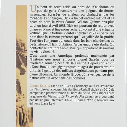 La Terre des Wilson – Lionel Salaün – Roman américain sur retour au pays, vengeance familiale et Grande Dépression - Livre