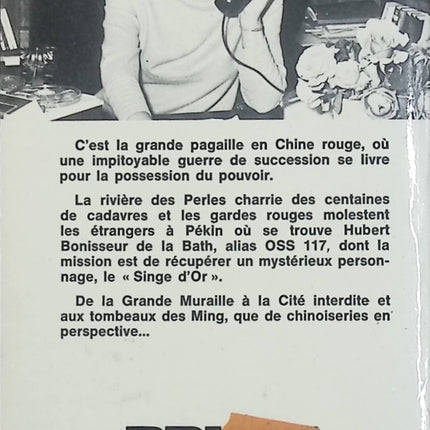 Plein chaos chez Mao – OSS 117 – Josette Bruce – Roman d’espionnage d’occasion – Polar vintage - Livre