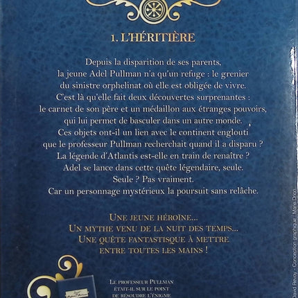 Atlantis Tome 1 – L’Héritière – Christine Féret-Fleury – Roman jeunesse fantastique – Atlantide et magie - Livre