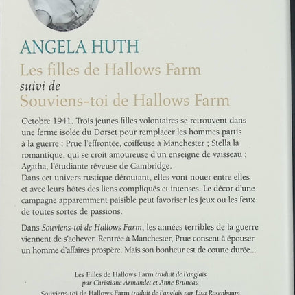 Les filles de Hallows Farm suivi de Souviens-toi de Hallows Farm – Angela Huth – romans contemporains et saga féminine - Livre