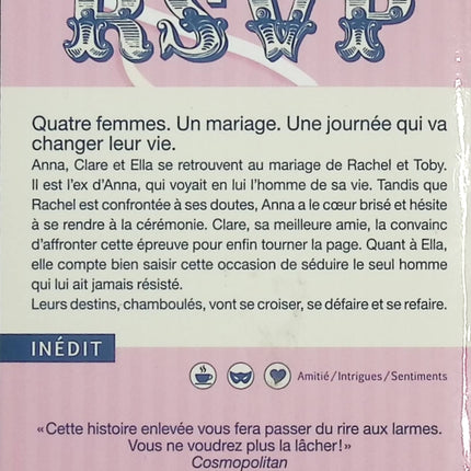 RSVP – Helen Warner – Roman choral sentimental – Mariage et secrets amoureux – Romance contemporaine - Livre