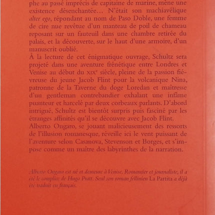 La Taverne du doge Loredan – Alberto Ongaro – roman historique Venise aventure mystère – livre occasion - Livre