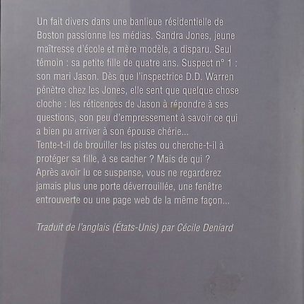 La Maison d’à côté – Lisa Gardner – France Loisirs – Thriller policier, disparition, enquête D.D. Warren - Livre