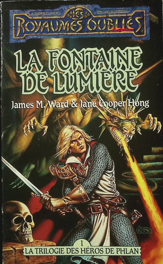 La Trilogie des Héros de Phlan Tome 1 – La Fontaine de lumière – James M. Ward et Jane Cooper Hong – Fantasy héroïque Donjons et Dragons Royaumes Oubliés - Livre