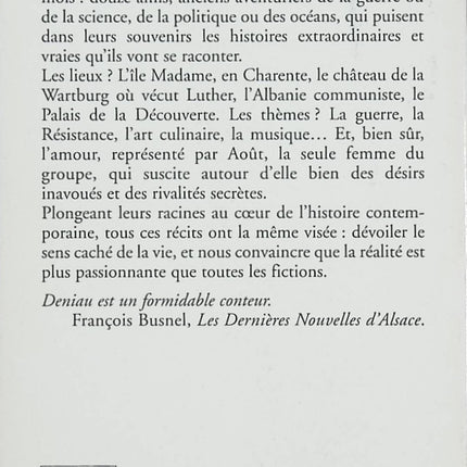 L’Île Madame – Le cercle des douze mois – Jean-François Deniau – Roman d’aventure et quête initiatique - Livre