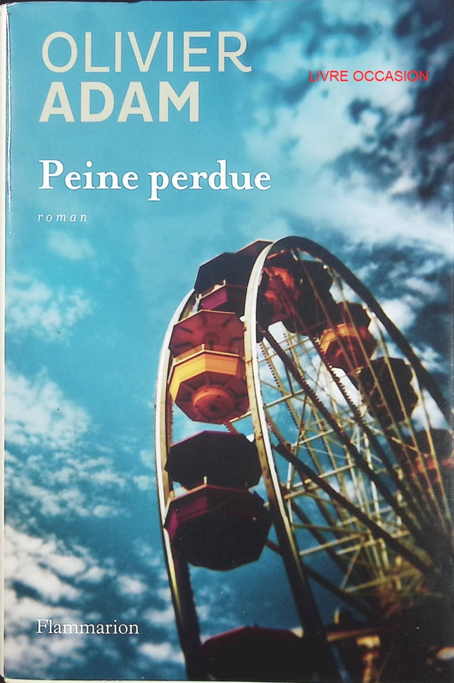 Peine perdue – Olivier Adam – roman contemporain Côte d’Azur drame social suspense – livre occasion - Livre