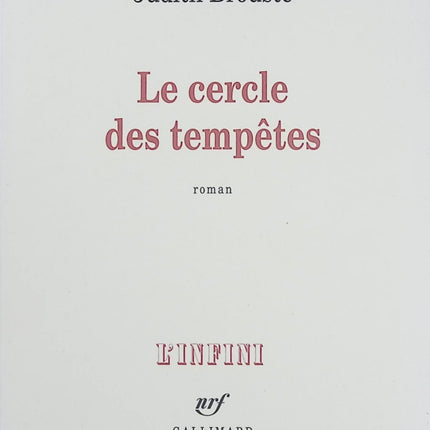 Le cercle des tempêtes – Judith Brouste – Roman historique autour de Mary Shelley et Lord Byron - Livre