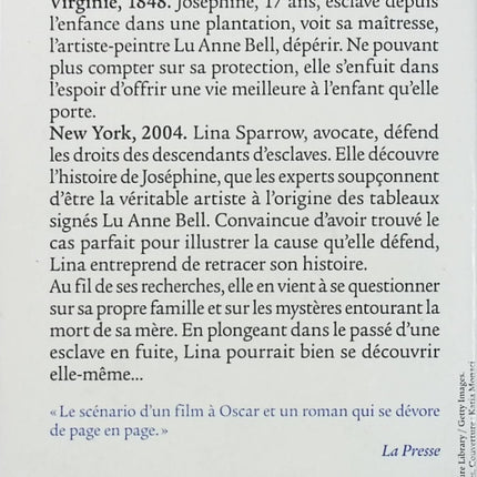 Les Portraits de Joséphine – Tara Conklin – Roman contemporain art secrets de famille destin États-Unis - Livre