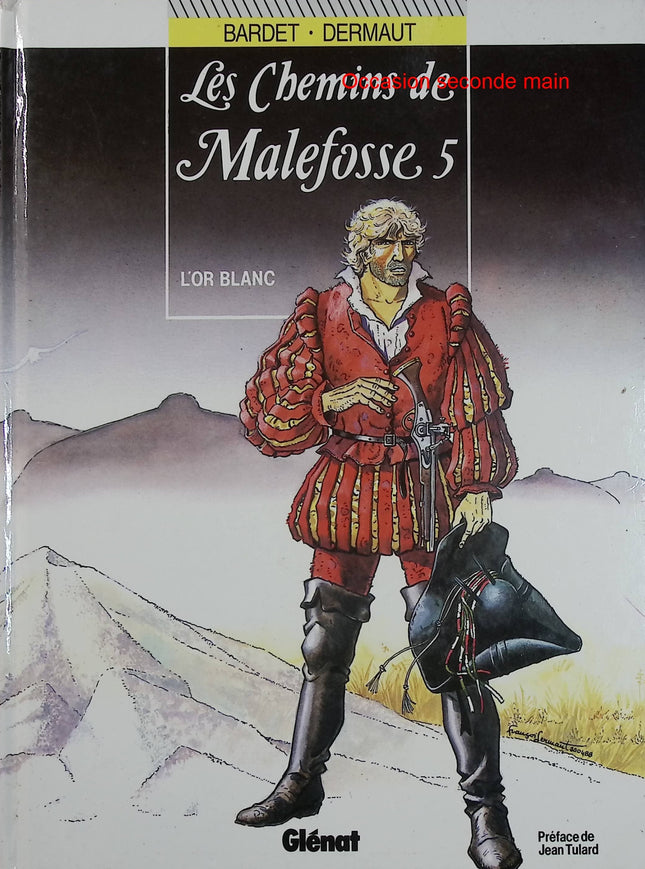Les Chemins de Malefosse Tome 5 - L'Or Blanc - Daniel Bardet & François Dermaut - Bande dessinée historique d'occasion - Livre BD