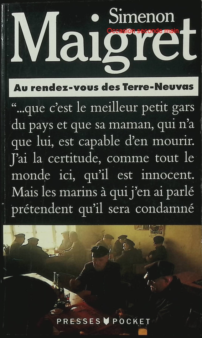 Au rendez-vous des Terre-Neuvas – Maigret – Georges Simenon – Enquête policière au cœur de Fécamp - Livre
