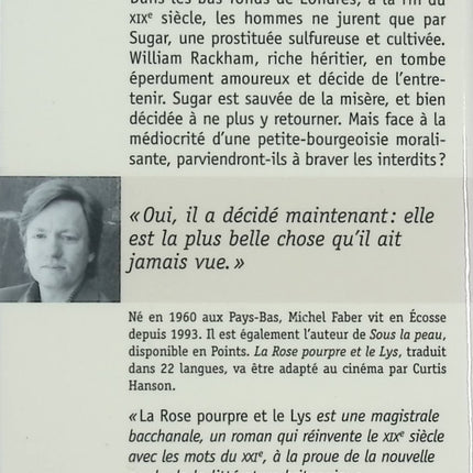 La Rose pourpre et le Lys – Tome 1 – Michel Faber – Roman historique victorien, Londres et émancipation féminine - Livre