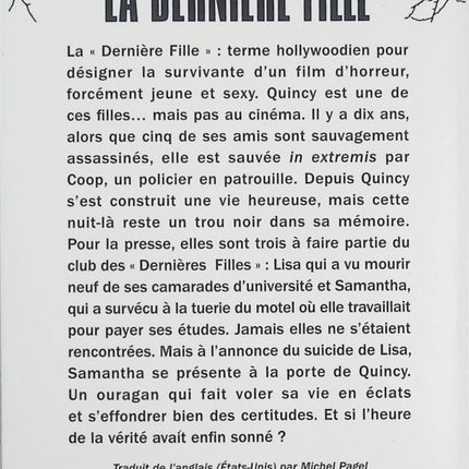 La Dernière Fille – Riley Sager – Thriller psychologique – roman à suspense entre survie et secrets de jeunes femmes - Livre
