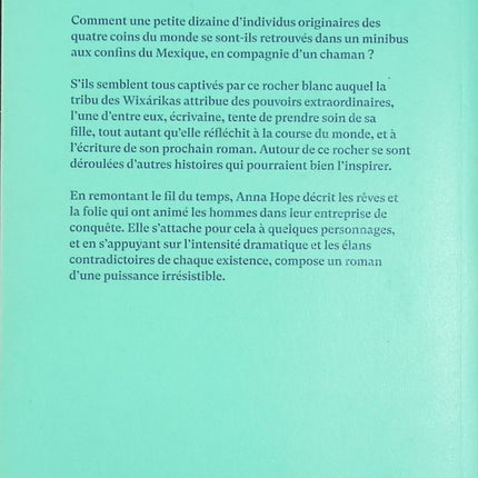 Le Rocher blanc – Anna Hope – roman contemporain Mexique spiritualité mémoire colonisation - Livre