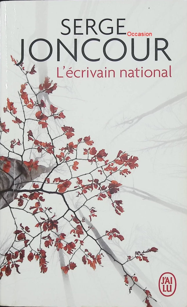 L’écrivain national – Serge Joncour – roman contemporain sur la littérature, la célébrité et le monde des auteurs - Livre