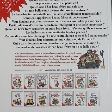 Le Guide du beau-frère et de la belle-sœur - Jacky Goupil & Tybo - Les Guides en BD - Bande dessinée humour d'occasion - Livre BD