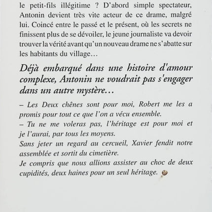 L’héritage des Restiac – Martial Maury – Roman terroir suspense enquête village secrets de famille - Livre