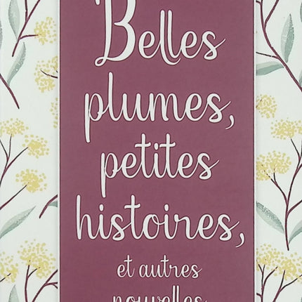 Belles plumes, petites histoires et autres nouvelles – recueil de nouvelles contemporaines variées et littéraires - Livre