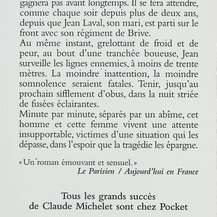 En attendant minuit – Claude Michelet – Roman du terroir et chronique familiale en France rurale - Livre