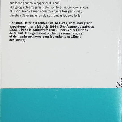 Rouler – Christian Oster – roman contemporain road trip errance solitude identité - Livre