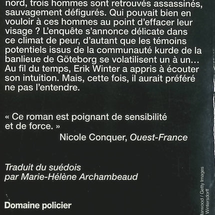 Ce doux pays - Tome 7 - Åke Edwardson - Enquête du commissaire Erik Winter - Roman policier suédois - Livre poche d'occasion - Livre