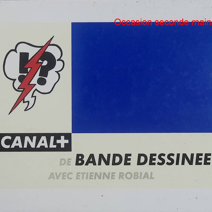 Canal+ de bande dessinée avec Étienne Robial - Dimanche en bande dessinée - BD d'occasion - Livre BD
