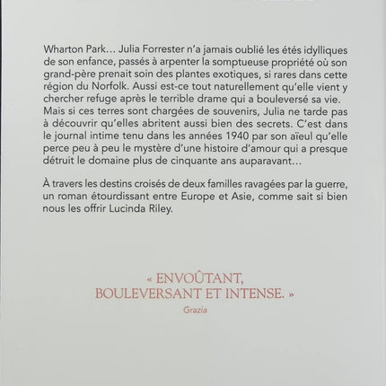 La Maison de l’orchidée – Lucinda Riley – Charleston – Grande saga familiale, secrets et amour - Livre