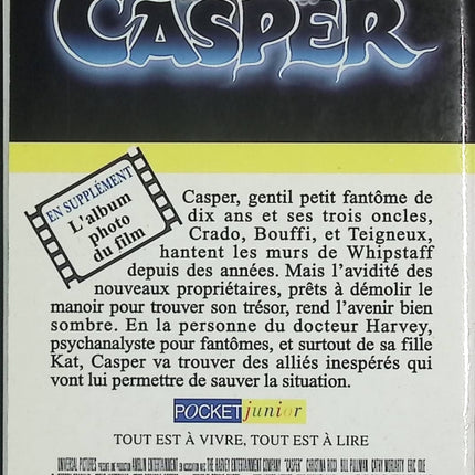Casper – Lisa Rojany – Roman jeunesse fantastique fantôme aventure amitié film cinéma - Livre