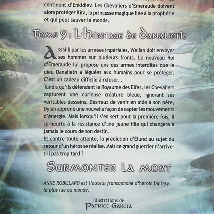 Les Chevaliers d’Émeraude Tome 9 – L’Héritage de Danalieth – Anne Robillard – Roman fantasy héroïque jeunesse - Livre