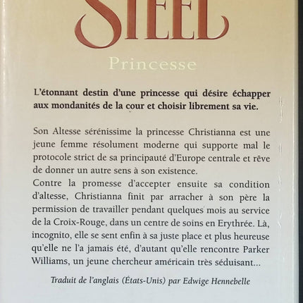 Princesse – Danielle Steel – roman sentimental, destin royal et amour impossible - Livre