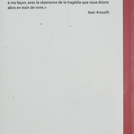 Antigone – Jean Anouilh – Pièce de théâtre classique et tragédie moderne - Livre