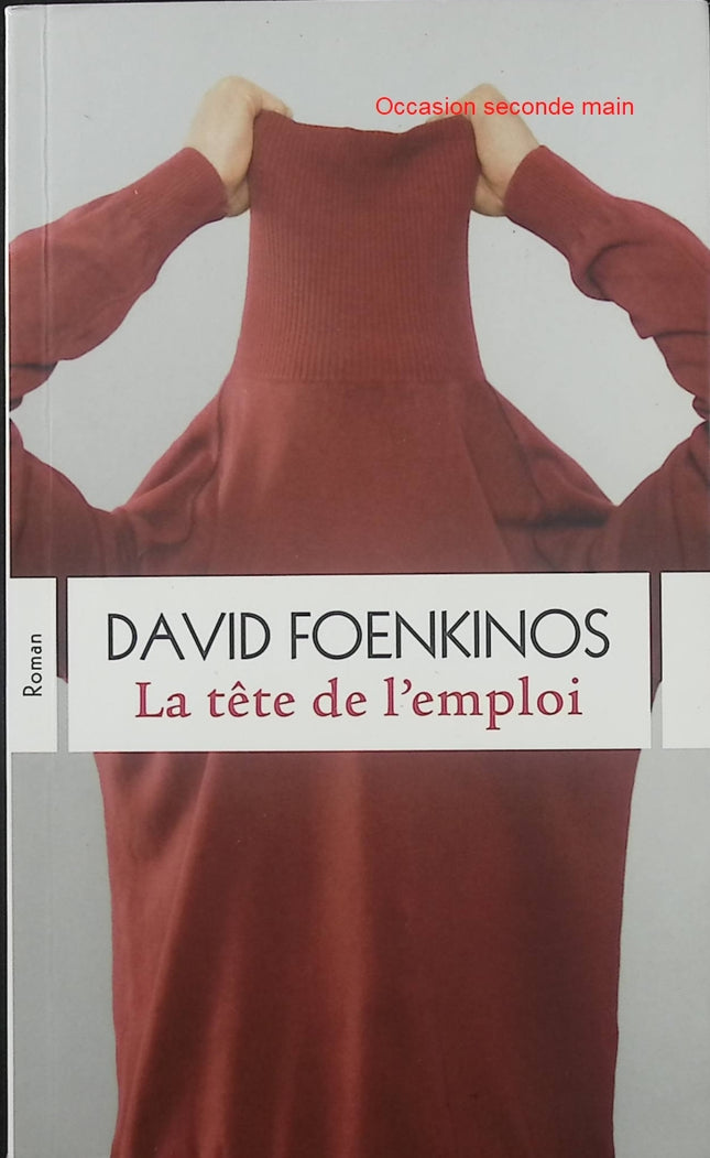 La Tête de l'emploi – David Foenkinos – Roman français – Chômage, famille, seconde chance - Livre