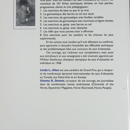 101 Exercices de saut d’obstacles - Guide pratique pour cavaliers de Linda L. Allen et Dianna R. Dennis - Livre