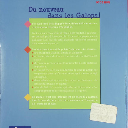 Réussir ses Galops 5 à 7 - Manuel pratique pour cavaliers avancés - Livre