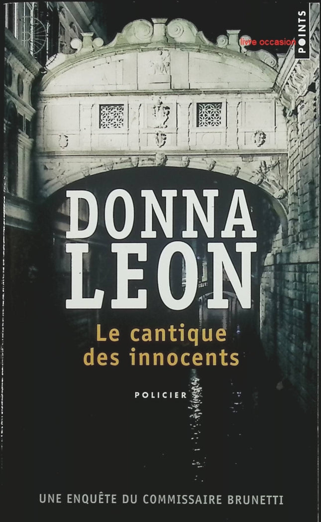 Le cantique des innocents - Donna Leon - livre