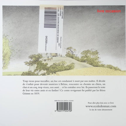 Les Quatre Musiciens De Brême - Gerda Muller - Livre