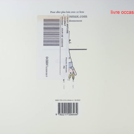 Jour de lessive - Frédéric Stehr - Livre