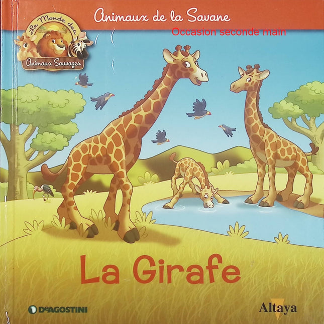 Animaux de la Savane - La Girafe - Livre documentaire jeunesse d'occasion - Livre