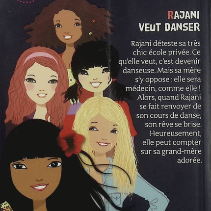Kinra Girls - Rajani veut danser - Moka, Anne Cresci - roman jeunesse danse aventure amitié découverte Inde - Livre