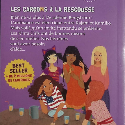 Kinra Girls Tome 17 - Les Garçons à la rescousse - Moka, Anne Cresci - roman jeunesse aventure amitié enquête - Livre