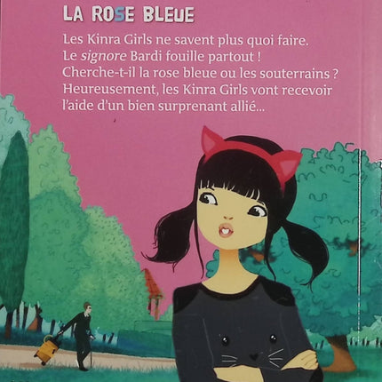 Kinra Girls Tome 19 - La Rose Bleue - Moka, Anne Cresci - roman jeunesse aventure mystère amitié secrets - Livre