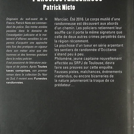 Funestes randonnées Patrick Nieto thriller policier suspense et mystère - Livre