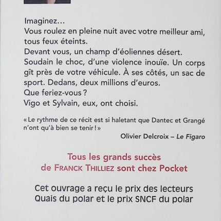 La Chambre des morts Franck Thilliez thriller policier suspense haletant - Livre