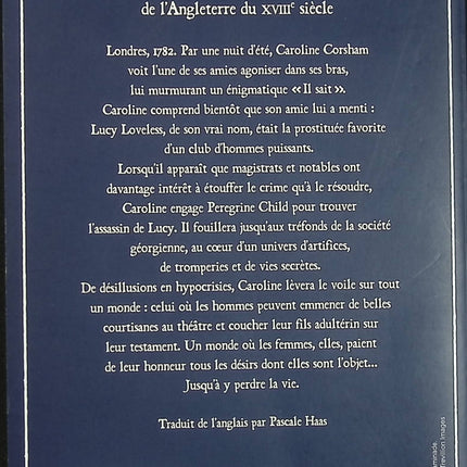 Vies et mort de Lucy Loveless – Laura Shepherd-Robinson – polar historique dans le Londres du XVIIIe siècle – livre d’occasion - Livre