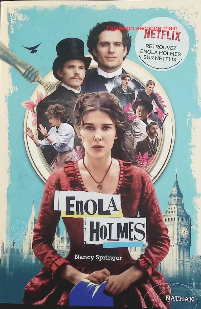 Les Enquêtes d’Enola Holmes Tome 1 – La Double disparition – Nancy Springer, Raphaël Gauthey, enquête jeunesse - Livre