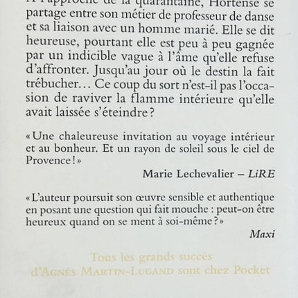 À la lumière du petit matin – Agnès Martin-Lugand – roman contemporain, reconstruction personnelle et nouveau départ - Livre