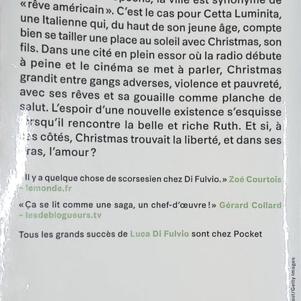Le Gang des rêves – Prix Découverte – Luca Di Fulvio – roman historique, destin, New York et immigration - Livre