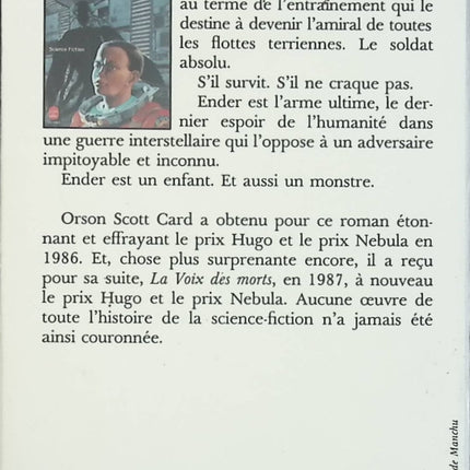 La Strategie "Ender" - Orson Scott Card - livre