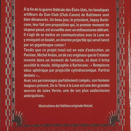 De la Terre à la Lune – Jules Verne - livre