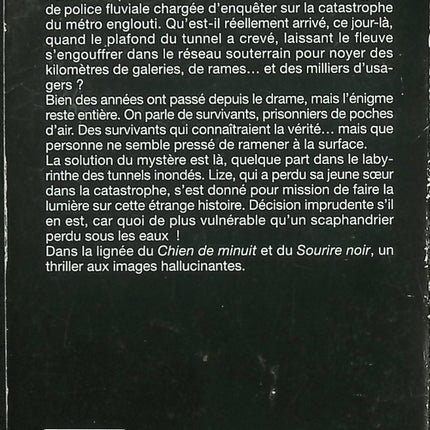 La Mélancolie des sirènes par trente mètres de fond – Serge Brussolo – thriller fantastique occasion - Livre