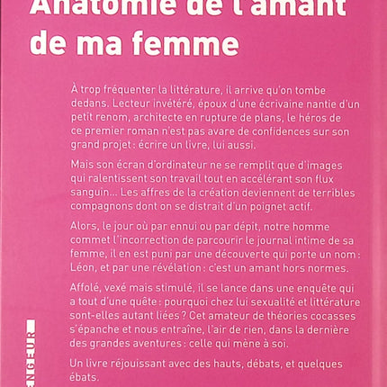 Anatomie de l'amant de ma femme - Raphaël Rupert - livre